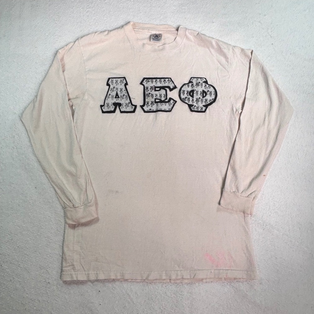 Vintage Alpha Epsilon Phi AEPhi Sorority TShirt Delta Pro Grateful Dead Bears M